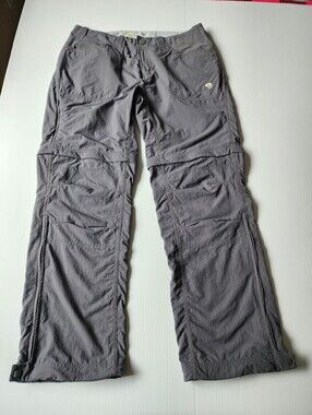 Mountain Hardware WMNS sz 12 Convertible Cargo Hiking Pants